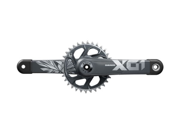 Palancas MTB SRAM 12v X01 Eagle Carbon DUB 170mm 148 Boost 32T DM Black/Grey