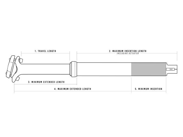Vela de Asiento Crank Brothers Highline XC/Gravel 60mm 27.2mm 387mm (Sin Remote)