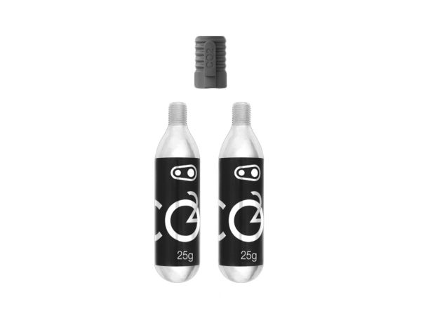 Garrafas De CO2 Crank Brother Inflador + 2u de 25g