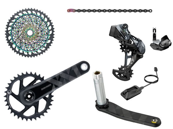 Grupo MTB SRAM XX1 Eagle AXS 12v 10-52T 170mm DUB Boost 34T FULL