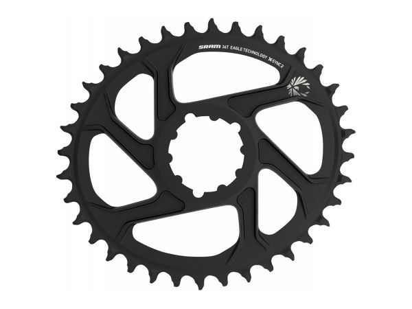 Plato MTB SRAM X-SYNC 2 Eagle 1x DM 12v CNC Oval 6mm OS