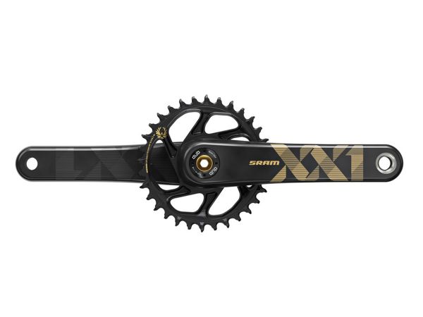 Palancas MTB Sram 12v XX1 Eagle DUB 175mm 148 Boost 34T DM Gold