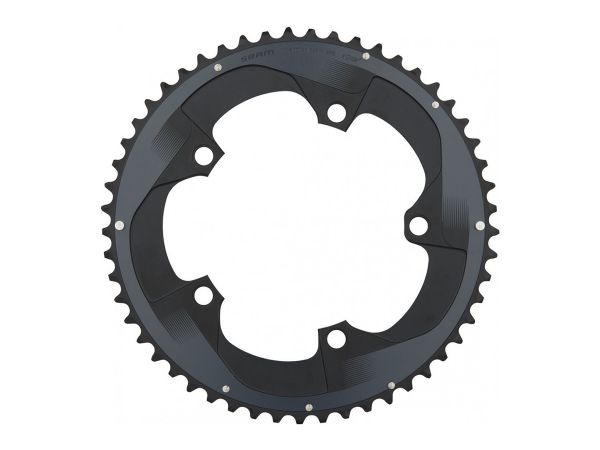 Plato SRAM X-Glide Force22 Ruta 2x 130BCD 11v AL5 53T Black