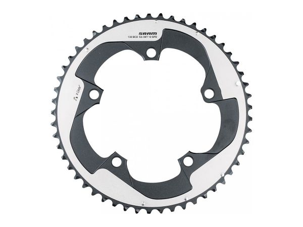 Plato RUTA SRAM X-Glide Red 2x 130BCD 10v AL5 53T Falcon Grey