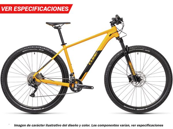 Bicicleta de Montaña Aluminio Cube Attention 29 2021