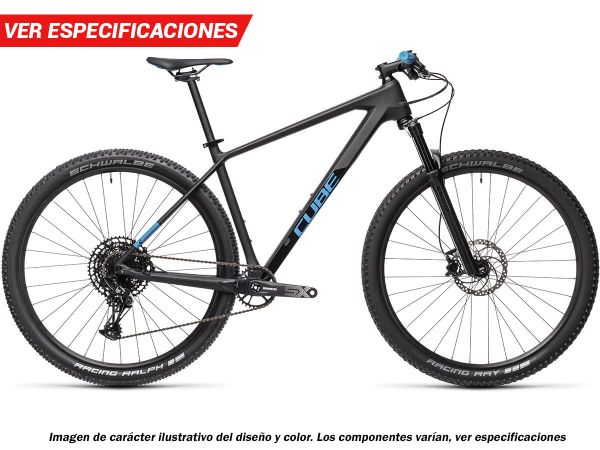 Bicicleta de Montaña Carbono Cube Reaction C:62 One 29 2021