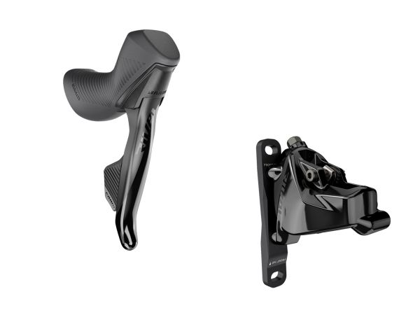 Freno a Disco Hidráulico/Shifter Ruta Sram Rival eTap AXS 2x12v FM Del/Izq 950mm