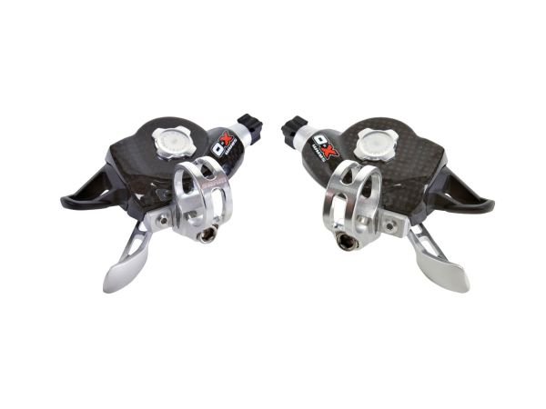 Juego de Shifters MTB Sram X0 Trigger 3X9v Carbono