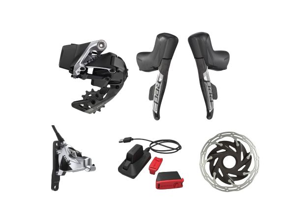 Kit Electrónico Ruta SRAM Red eTap AXS 1x12v Disco Hidráulico HDR FM