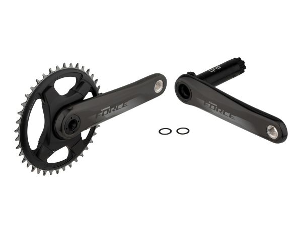 Palancas Ruta SRAM 12v Force D1 Carbon DUB 172.5mm 46T 107BCD Black