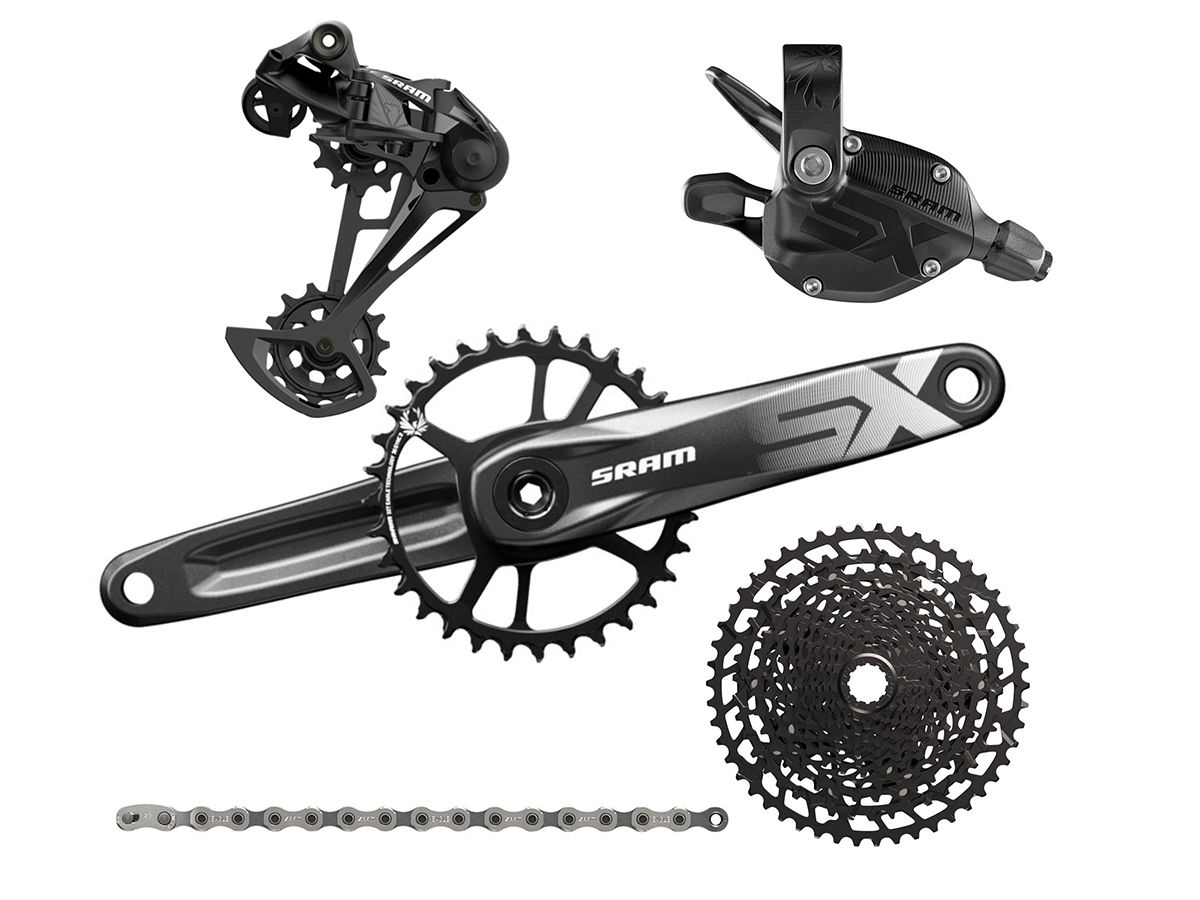 [ELIMINADO] Grupo MTB SRAM NX/SX Eagle 12v 11-50T 175mm DUB 32T BK MIX
