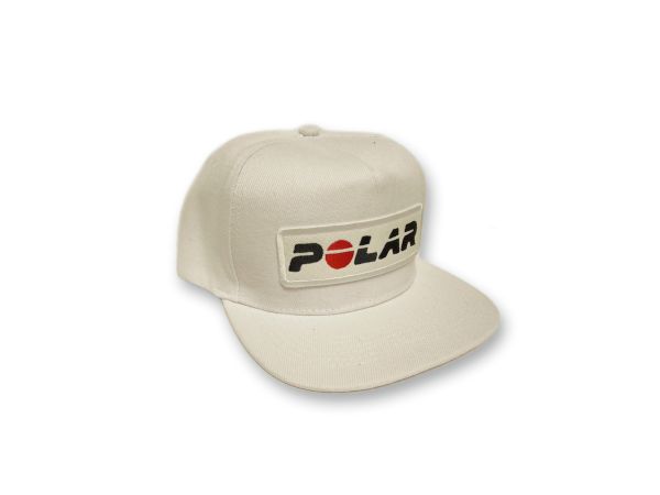 Gorra POLAR Snap White con Parche Bordado Blanco