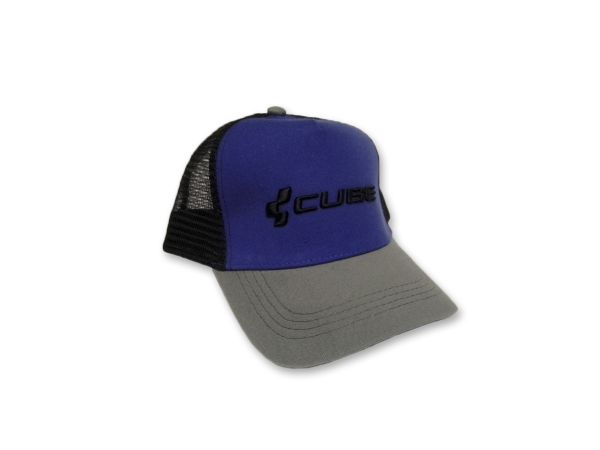 Gorra CUBE Trucker Grey/Blue/Black