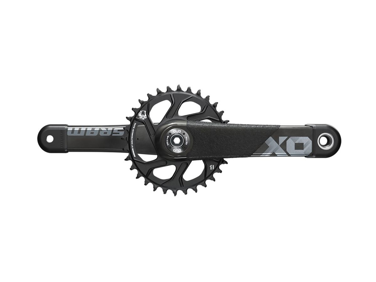 Palancas MTB DOWNHILL SRAM 10/11v X01 Eagle Carbon DUB 170mm 34T DM Black