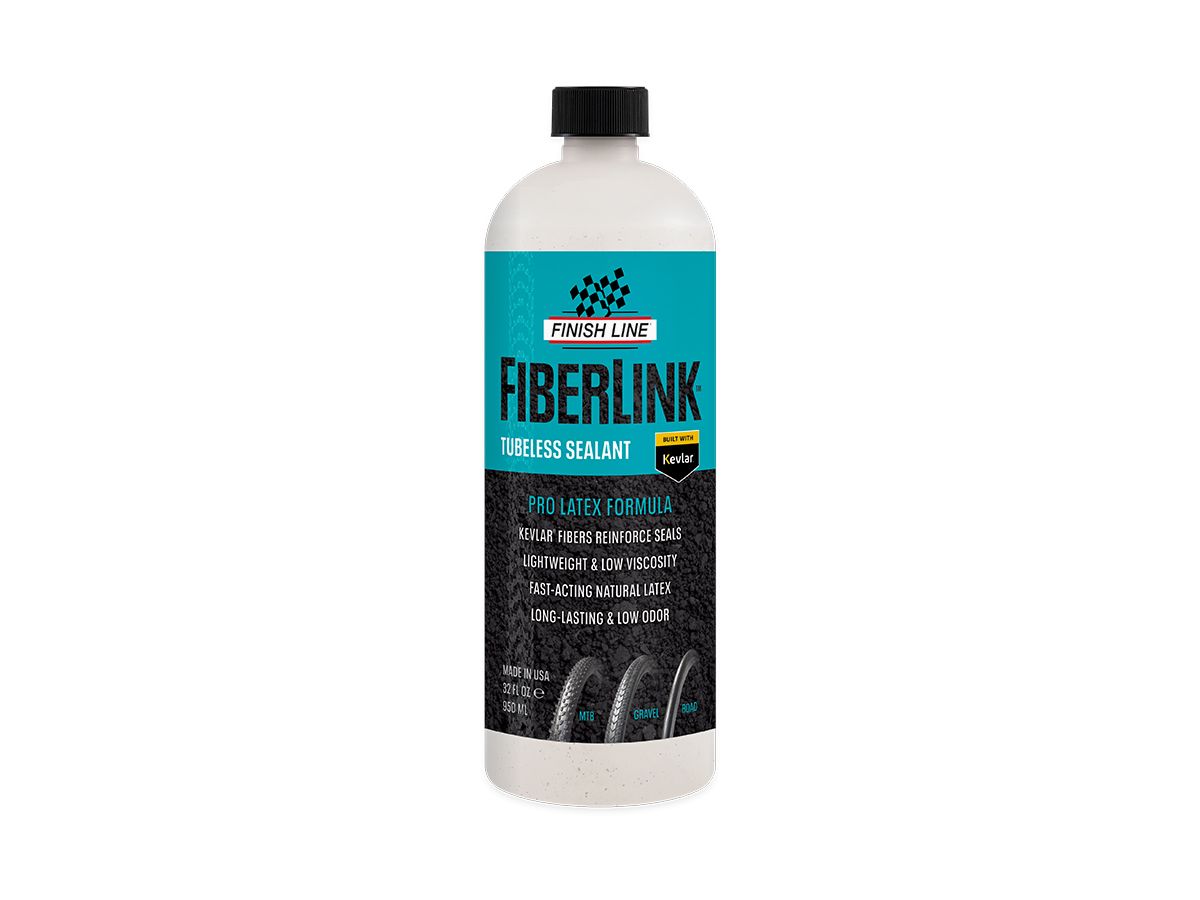 Sellador de Neumáticos Tubeless Finish Line ProLatex FiberLink  32oz -950ml