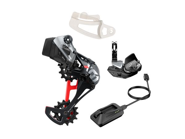 Kit Electrónico MTB SRAM X01 Eagle AXS c/shifter Rocker 1x12v Red