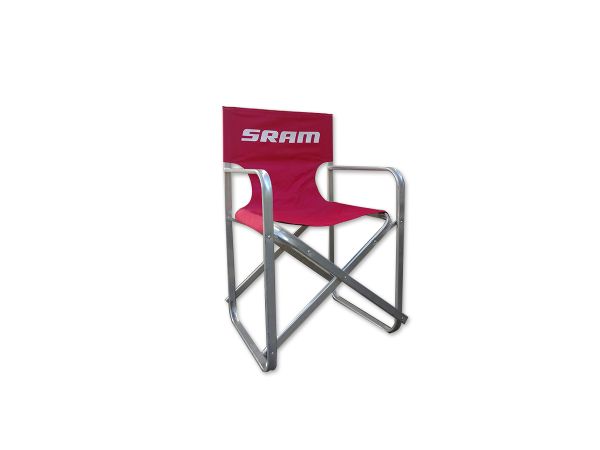 Eventos SRAM -SILLA PLEGABLE ROJA