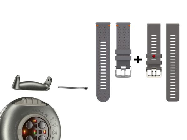 Reloj Polar Vantage V2 GPS Shift Edition Grey/Orange M/L