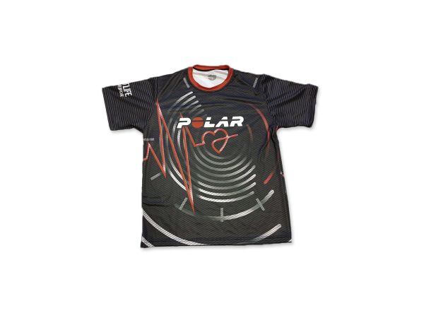 Remera POLAR Black/Red Men's