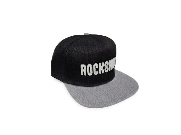 Gorra RockShox Snap Bordada Negra/Gris