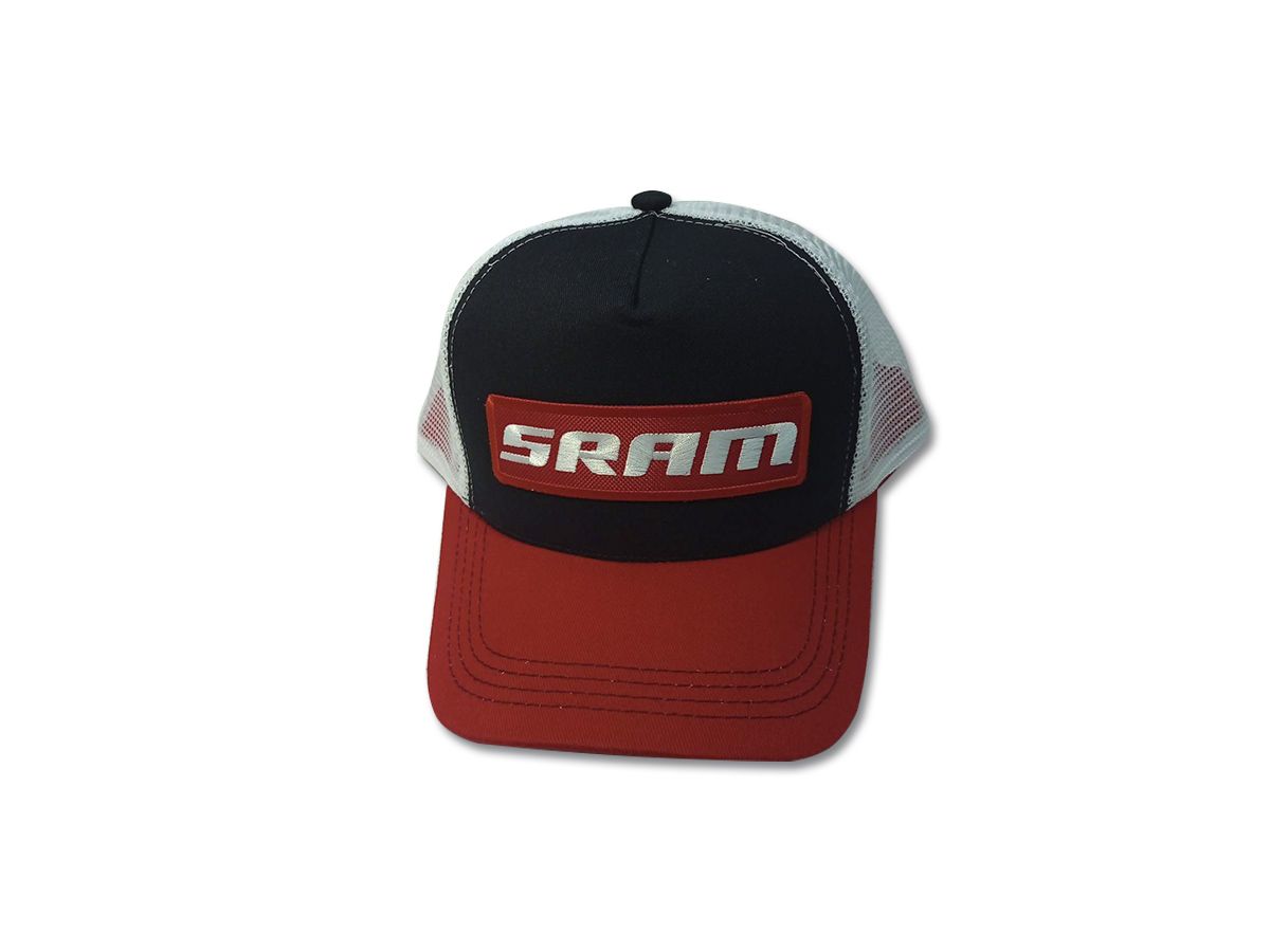 Gorra SRAM Trucker Black/Red/White