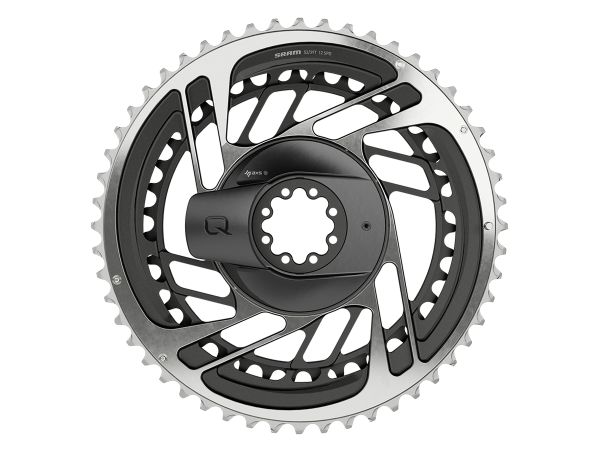 Plato SRAM X-RANGE Ruta DM 12v CNC Kit Power Meter 52-39T GREY Con Descarrilador