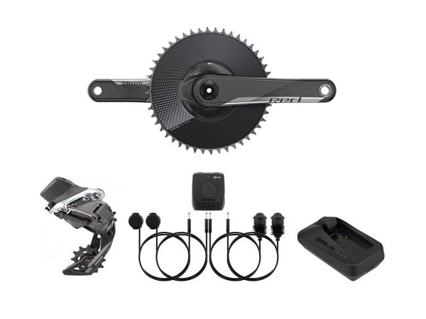 Grupo Ruta SRAM Red eTap AXS 12v Aero (s/frenos) + 172.5mm DUB 50T BK MIX