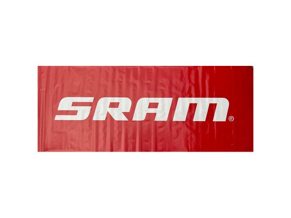 Eventos SRAM - Banner SRAM para Vallado 1.85X0.7 + Varilla de Banner