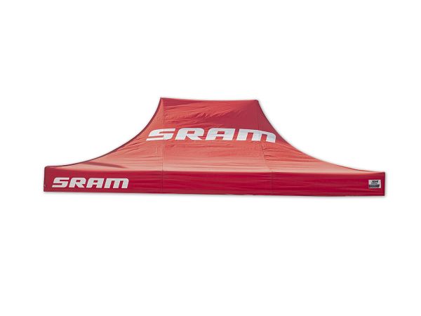 Eventos SRAM - Techo de Carpa Con Logos 3x4.5M