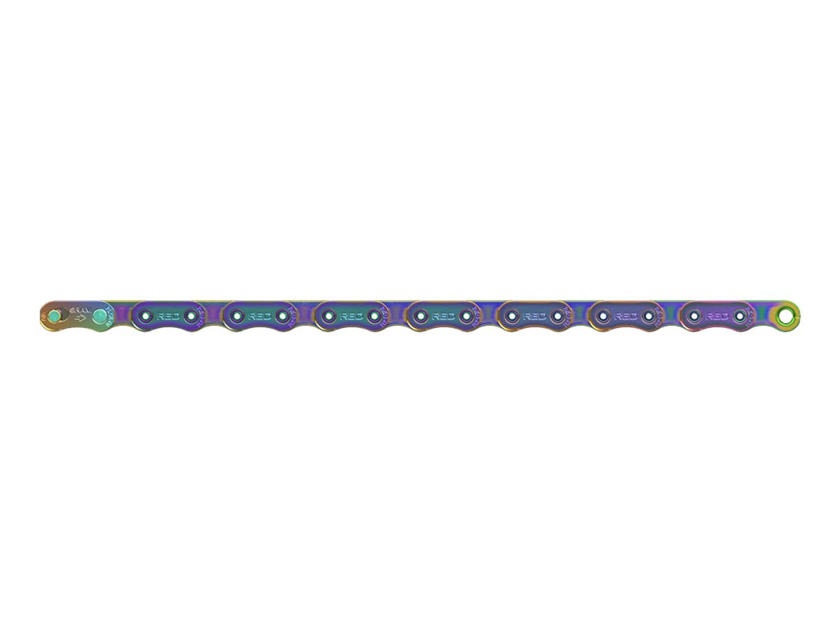 Cadena SRAM RUTA 12v PC-Red AXS PLock 120L Rainbow