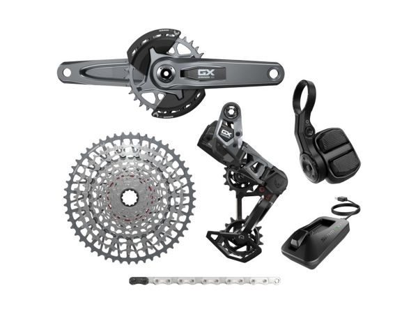 Grupo MTB SRAM GX Eagle AXS 12v 10-52T 170mm DUB 32T