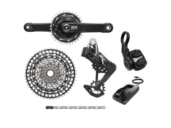 Grupo MTB SRAM XX SL Eagle AXS T-Type PM 12v 10-52T 175mm DUB 34T