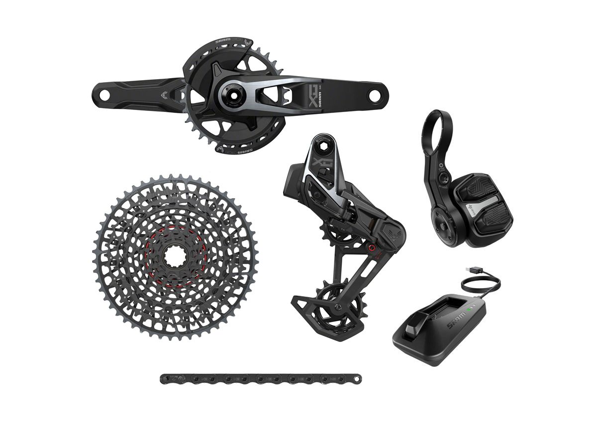 Grupo MTB SRAM X0 Eagle AXS 12v 10-52T 170mm DUB 32T