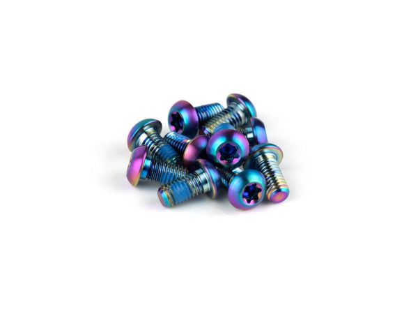 Tornillos de Disco de Freno SRAM Titanio T25 Rainbow x12u