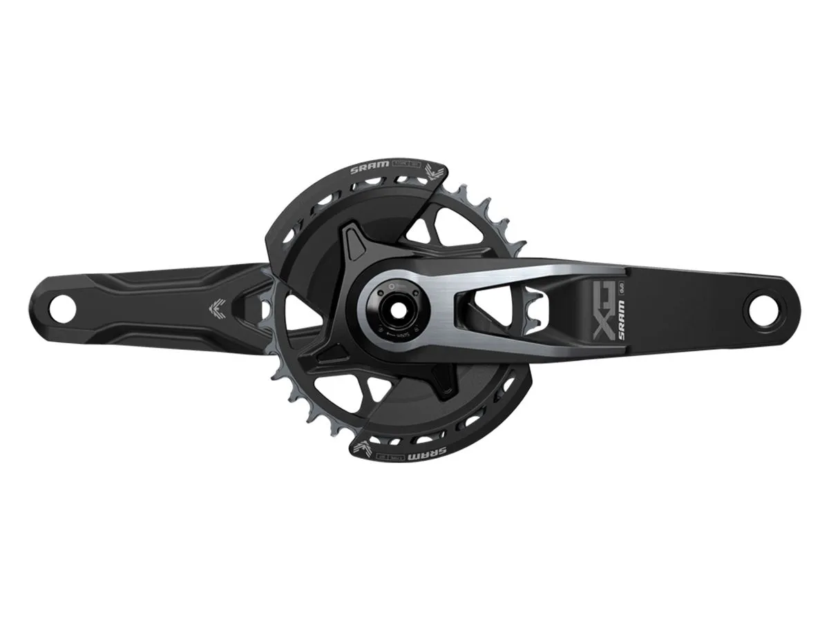 Palancas MTB SRAM 12v X0 Eagle T-Type DUB 165mm 32T DM Black