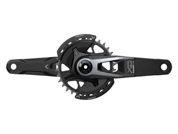 Palancas MTB SRAM 12v X0 Eagle T-Type DUB 165mm 32T DM Black