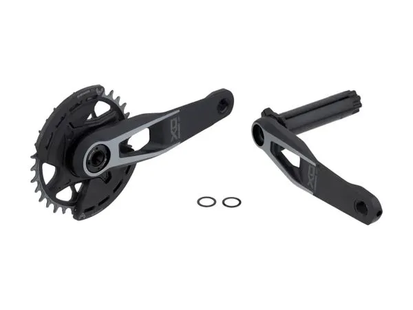 Palancas MTB SRAM 12v X0 Eagle T-Type DUB 165mm 32T DM Black