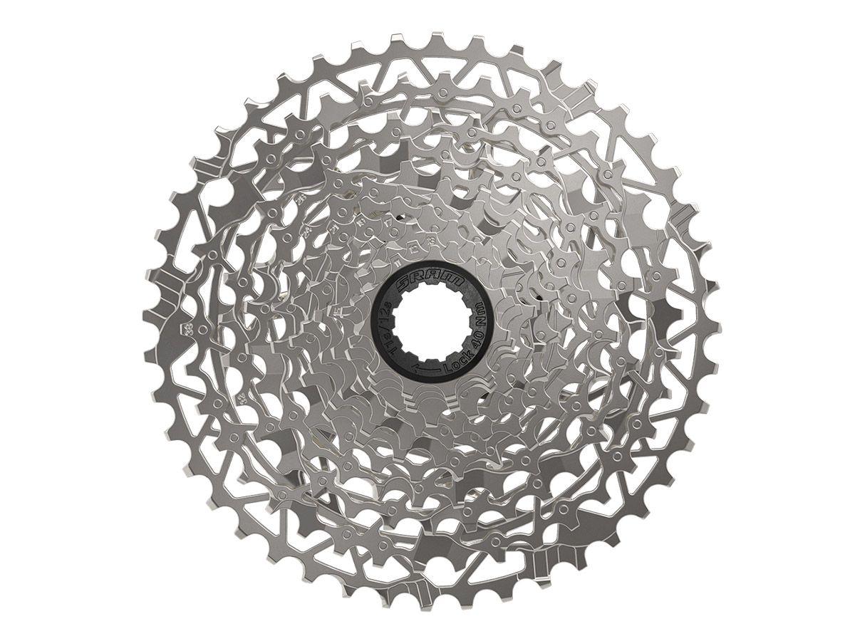 Piñon SRAM 12v Ruta PG-1231 11-44d Splined 11 Nickel Chrome (XPLR)