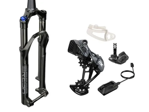 Horquilla Rockshox REBA RL 100 Boost + Kit Electronico GX Eagle AXS 12v