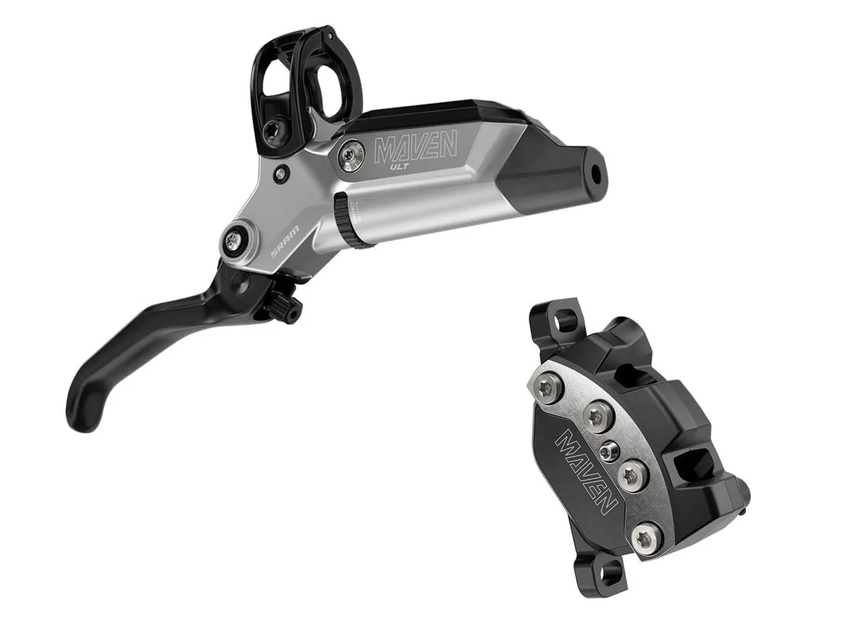 Freno a Disco Hidráulico MTB SRAM Maven Ultimate Stealth 4-Piston Tra/Der 2000mm