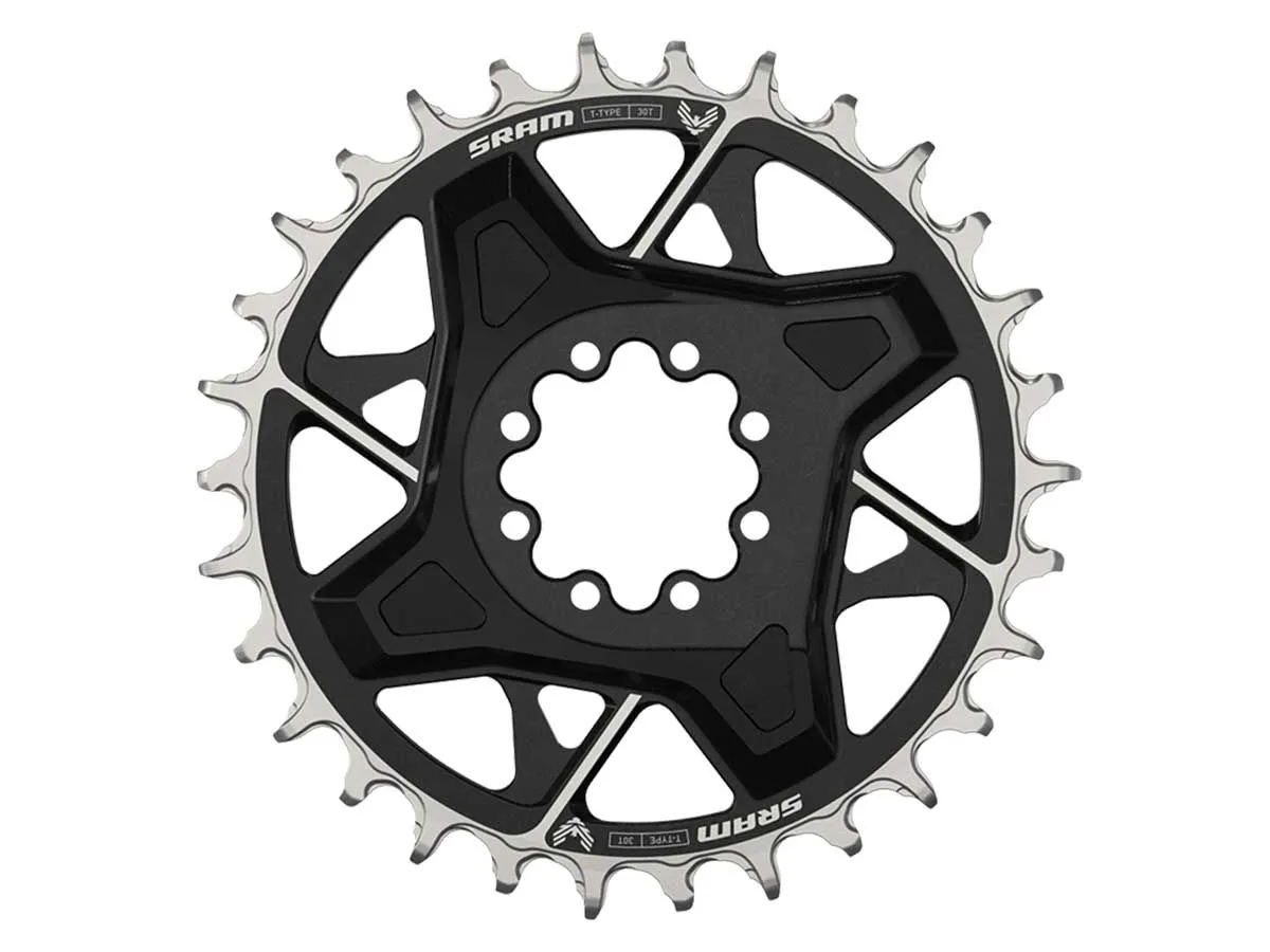 Plato MTB SRAM T-TYPE X0 Eagle DM 12v AL 3mm OS 30T D1 Black