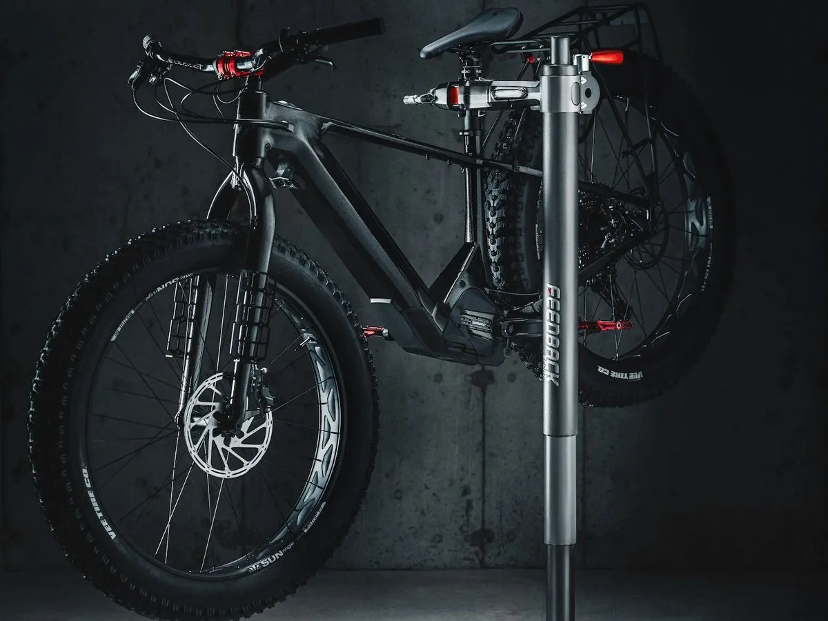Pie de Trabajo Eléctrico Feedback Sports para Bicicletas Pro E Lift