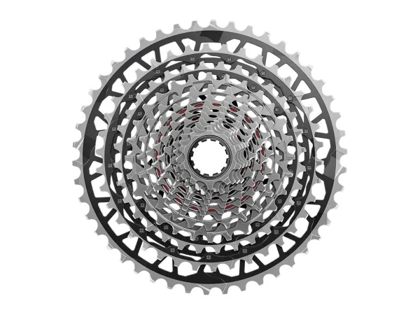 Piñon SRAM 13v Ruta/Gravel XG-1391 10-46d XDR Silver (Red XPLR E1)
