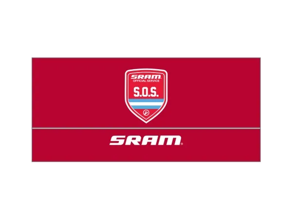 Eventos SRAM - Pared Para Carpa SOS SRAM SERVICE Lisa Roja Lateral 4.5m 2024