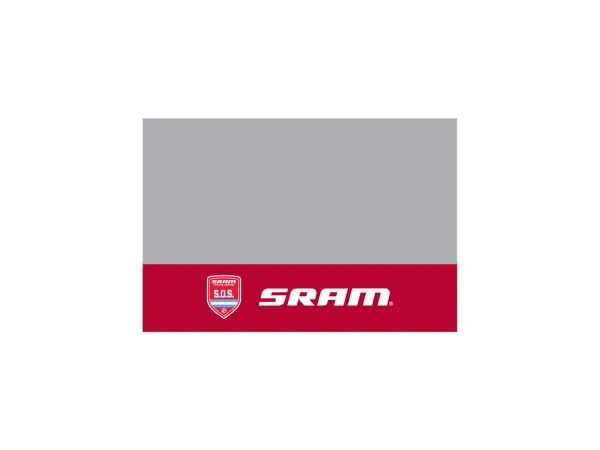 Eventos SRAM - Pared Para Carpa SOS SRAM SERVICE Vidriada Roja Lateral 3m 2024