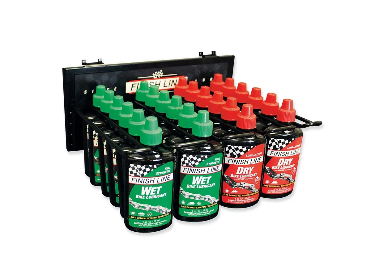 Exhibidor de PARED Finish Line p/ 24u 120ml-4oz