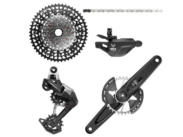 Grupo MTB SRAM Eagle 90 12v 10-52T 170mm DUB 32T