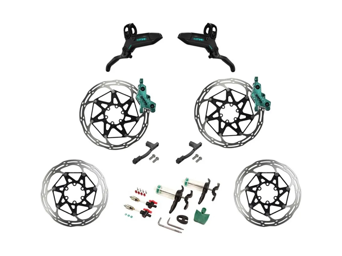 Freno a Disco Hidráulico MTB SRAM Motive Ultimate Stealth 4-Piston PAR Expert Kit 950/2000mm