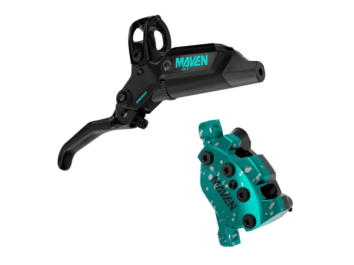 Freno a Disco Hidráulico MTB SRAM Maven Ultimate Stealth 4-Piston PAR Expert Kit 950/2000mm A1