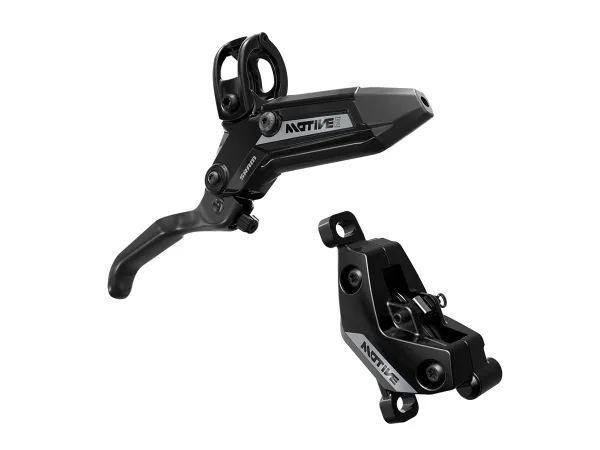 Freno a Disco Hidráulico MTB SRAM Motive Silver Stealth 4-Piston Del/Izq 950mm
